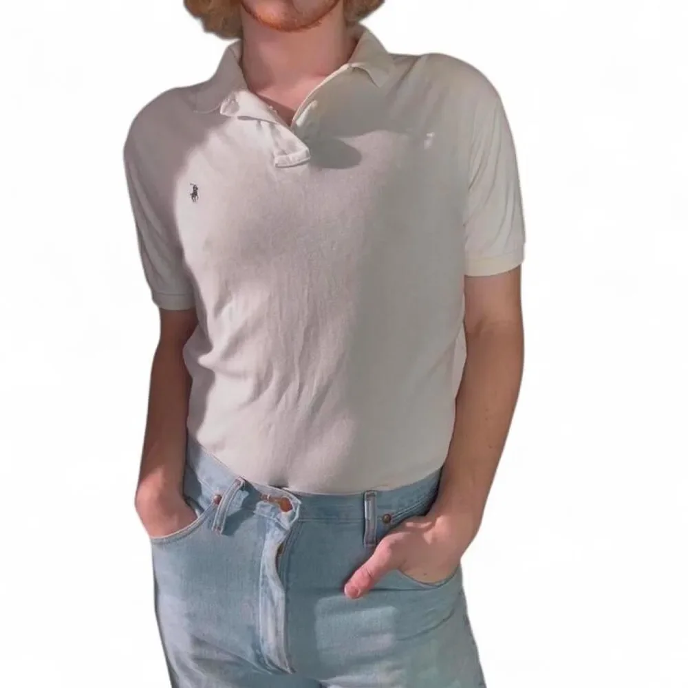 Ralph-lauren Men's White Polo-shirts